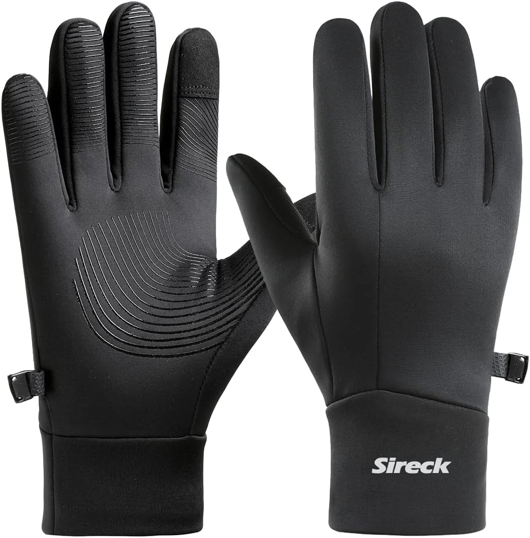 Water-Resistant Winter Gloves for Men, Touchscreen and Fleece Thermal Cold Weath
