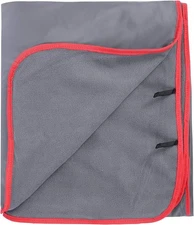 REDCAMP Large Waterproof Stadium Blanket For Cold Weather Gray Inner/Outer NWT