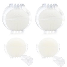 4pcs Thread Wax Beeswax Conditioner for Sewing 5 5 1.4cm, Colorless
