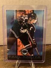 1998-99 Pacific Dynagon Ice #3 PAUL KARIYA Blue Parallel #d /67 MIGHTY DUCKS