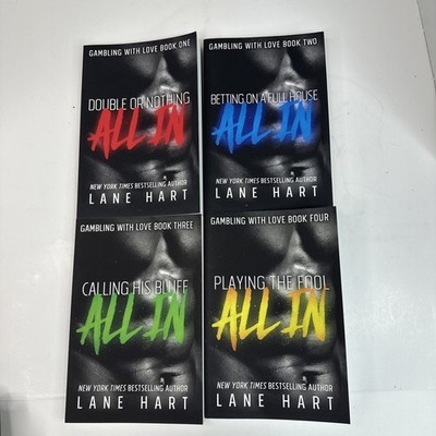 ALL IN: PLAYING THE FOOL (GAMBLING WITH LOVE) By Lane Hart 1-4 Lot