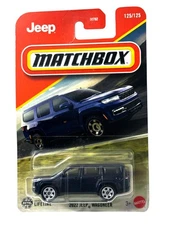 2025 Matchbox 2022 Jeep Wagoneer suv dark blue - Mix K MB MBX