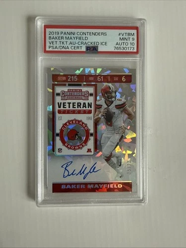 Baker Mayfield 2019 Panini Contenders Auto /23