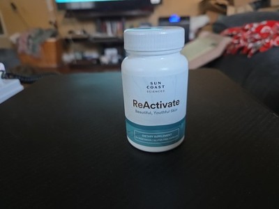 Sun Coast Sciences ReActivate for beautiful youthful skin 30 caps.  EXP. 10/2025