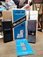 Vtg Midland 1972 3 Channel 13 274 Signal Transceiver Walkie Talkie Powers On