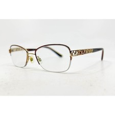 Sophia Loren Zyloware Beau Rivage 168 Gold Tortoise Eyeglass Frames 50-18-135