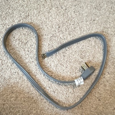 HDX 6 ft 3-Prong Dryer Replacement Power Cord 10 Gauge Gray SKU 627 833