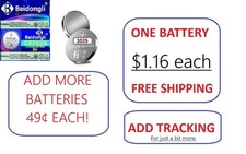 CR2025 Lithium 3V Coin Battery Free Shipping USPS Tracking available