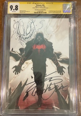 Venom #26 CGC 9.8 Virus 1st App SDCC Exclusive  SS InHyuk Lee  with Remark