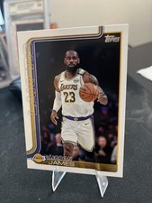 lebron james 2025 topps basketball 150 flagship