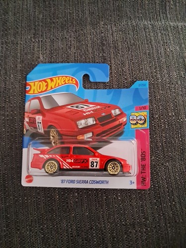 Hot Wheels ‘87 Ford Sierra Cosworth Red