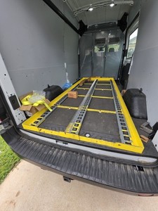 pallet loading system for cargo vans