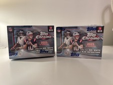 2025 Topps Chrome Football Blaster Box Lot (2) Factory Sealed 🔥 Rookie Chase!