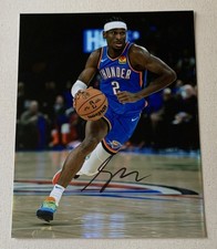 NBA OKC Thunder Shai Gilgeous Alexander Signed Autographed 8x10 Photo *SALE*