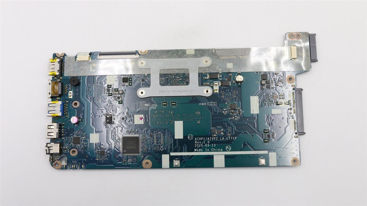 AIVP1/2 LA-C771P For Lenovo Ideapad 100-14IBY 100-15IBY B50-10 Laptop Motherboard With N2830 N2840 N3540 CPU DDR3L 5B20J30778 - 7