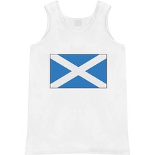 'Scottish Flag' Adult Vest / Tank Top AV023059