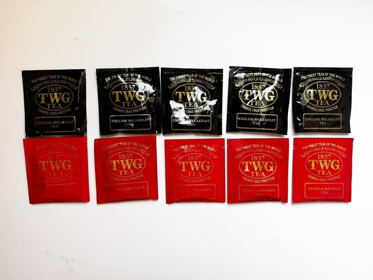TWG Tea 10 Individual Teabags Singapore Breakfast Vanilla