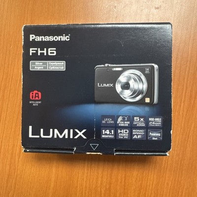 【いぬ】Panasonic パナソニックLUMIX DMC-FH6 シルバ Panasonic Lumix FH6 Silver/Argen Noir 14.1 Megapixel Compact