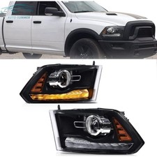 Leftright Headlights For 2009 2010 2011-2018 Dodge Ram 1500 2500 3500 Halogen Leftright Headlights For 2009 2010 2011-2018 Dodge Ram 1500 2500 3500 Halogen