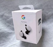 Image of Genuine Google Pixel Buds 2nd Gen True Wireless In-Ear Headphones-Clearly White