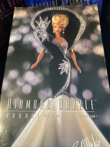 Barbie Jewel Essence Collection Diamond, Amethyst, Emerald, Ruby, Shapphire NRFB - Bild 6 von 22