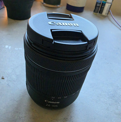 Canon 24-105mm f/4 Zoom Lens for Canon EOS, Auto & Manual Focus (Used)
