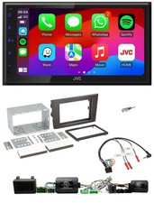 JVC Bluetooth USB Lenkrad 2DIN DAB Autoradio für Volvo XC 90 2004-2014 schwarz