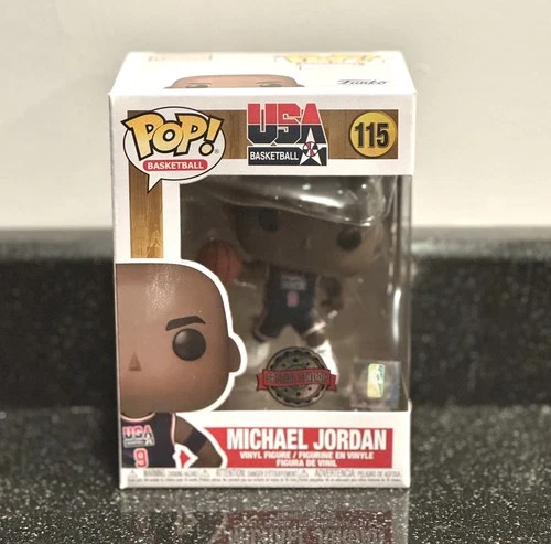 Funko Pop! NBA Michael Jordan #115 Team USA Blue Jersey - Foot Locker Exclusive