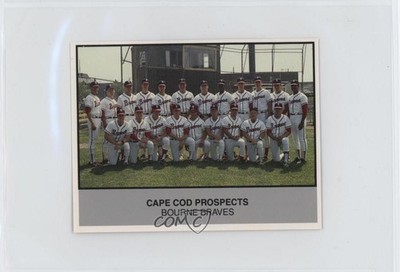 1988 Ballpark Cape Cod League Prospects Bourne Braves #26 g2u