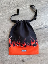 Prada Flame Fire Dust Bag Multicolor