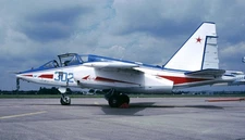 Sukhoi Su-28 Su28 Russian RAF Desktop Wood Airplane New Model Small Scale 1/72