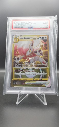 Hisuian Zoroark VSTAR graded PSA 9 for sale on eBay