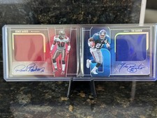2025 Silhouette VS Dual Patch Auto Booklet Ronde & Tiki Barber /99 (AU) (MEM)
