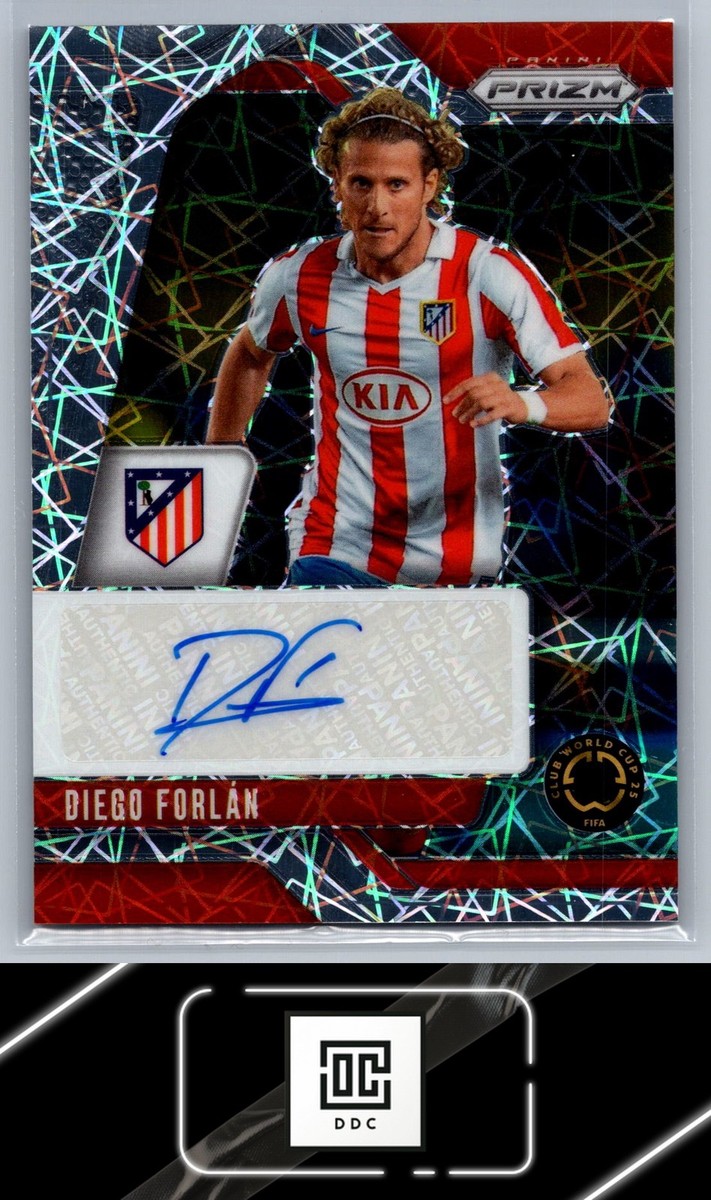 2025 Prizm Club World Cup #S-DF Diego Forlan Signatures Velocity