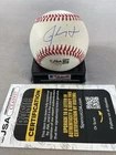 BASEBALL GREAT- RON WASHINGTON AUTOGRAPH ROLB BASEBALL JSA CL61937