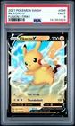 2021 POKEMON SWORD & SHIELD FUSION STRIKE #086 PIKACHU V PSA 9
