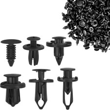 200PCS Car Retainer Clips Kit Push Bumper Rivet Fasteners Auto Body Fender Panel