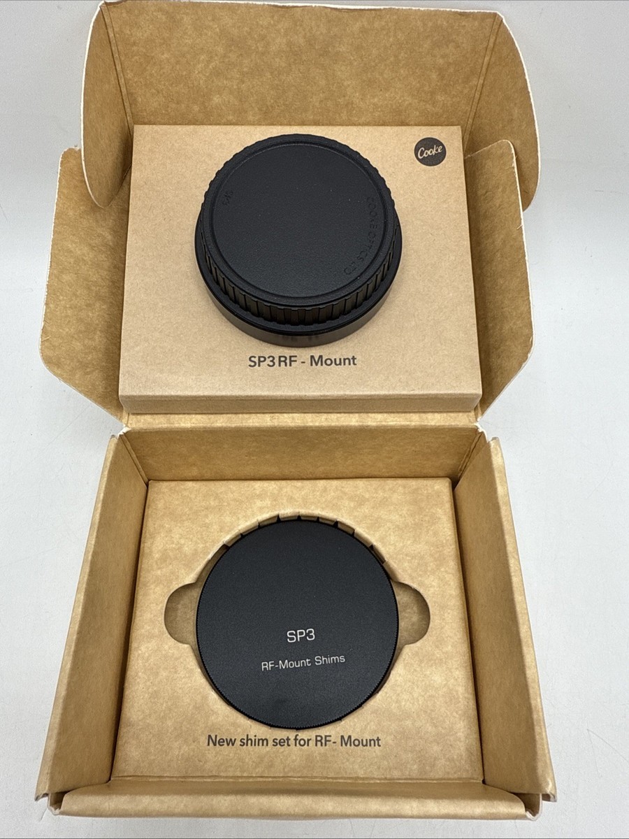Cooke SP3 RF Mount & Shim Set NIB For SP3 Primes | eBay