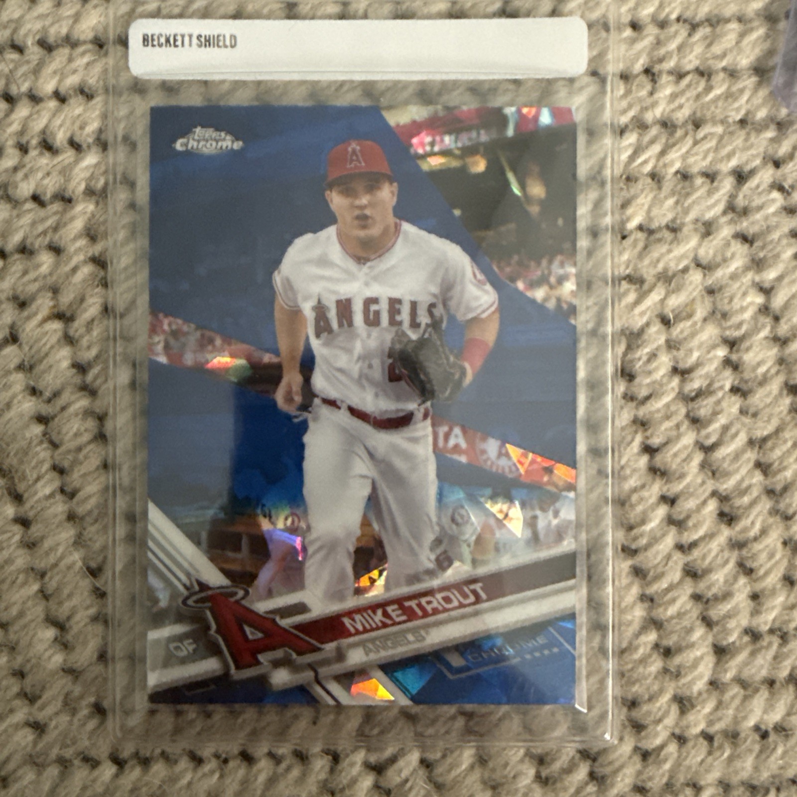 2017 Topps Chrome Sapphire Edition - Mike Trout #20 /250