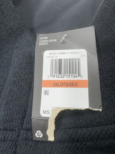 Under Armour Men’s 3XL Fleece 1/4 Snap Pullover Black NWT Active Outdoor Coach - Picture 6 of 10