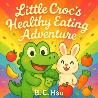 Little Croc's Healthy Eating Adventure: Help Kids Try New Foods & Boost Big Ener