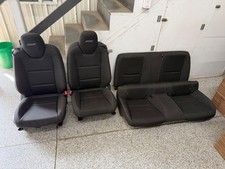 2010-2015 Chevy Camaro Ss Black Cloth Seats Front Rear Coupe - Oem 2010-2015 Chevy Camaro Ss Black Cloth Seats Front Rear Coupe - Oem