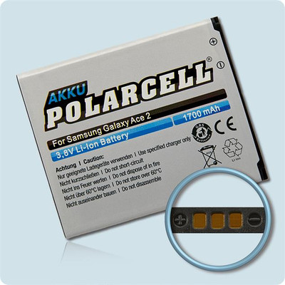PolarCell Akku für EB425161LU EB-F1M7 - Samsung Galaxy S3 Mini Value Edition