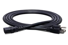 Hosa PWC Power Cord IEC C13 to NEMA 515P - 15 Feet  Black 