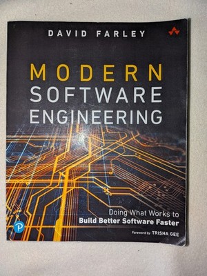 Modern Software Engineering by David Farley 2022 pb good condition