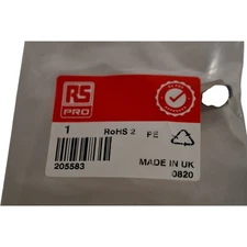 Lot of 4 NEW RS PRO 205583 Yellow LED Indicator Lamps BA9s Single Chip 230 V ac 