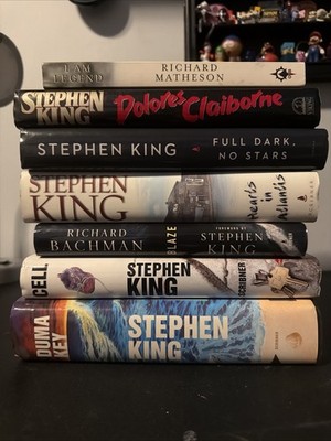 Lot Of 7 Stephen King Books All Hardback But One, All Great Condition 