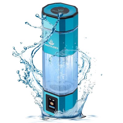 Hydrogen Water Bottle, SPE/PEM Hydrogen Generator, Tested by H2 Analytics (IHSA)