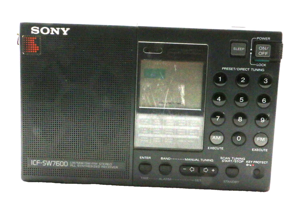 Sony ICF-SW7600 Weltempfänger Radio /BB11937