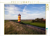 Calvendo Puzzle View Of The Lighthouse From The Dike | 1000 Pieces, Finished Siz